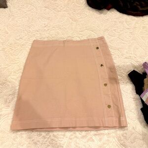 Ann Taylor Business skirt with gold button detail